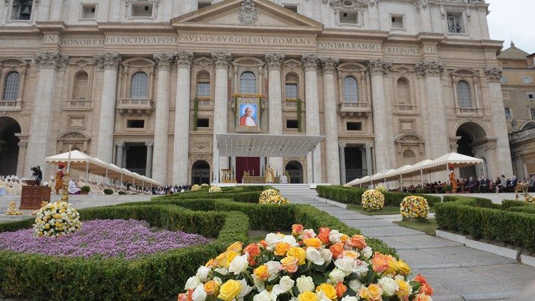 L'effigie del Beato Giovanni Paolo II