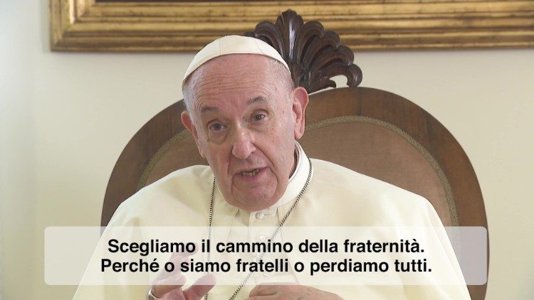 Il Papa nel suo videomessaggio per l'intenzione di preghiera di gennaio 