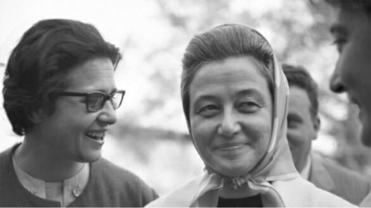 Palmira Frizzera e Chiara Lubich(© CSC Audiovisivi)