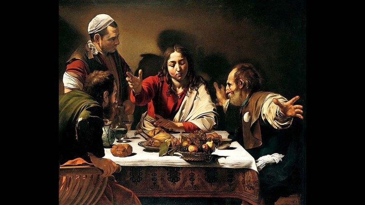 2022.01.12 Caravaggio, Cena en Emaús