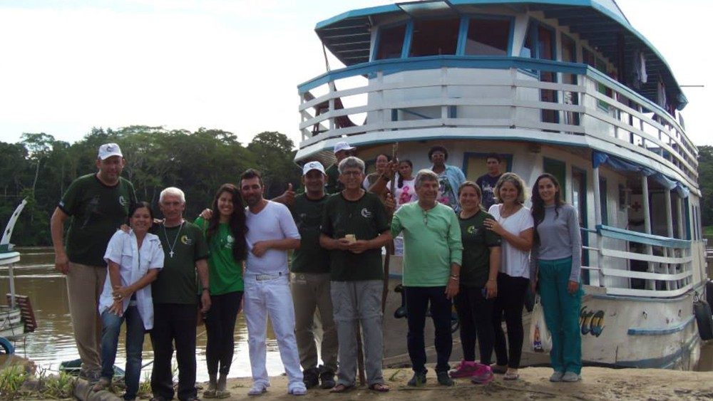 Barco Hospital da Missão Laguna Negra