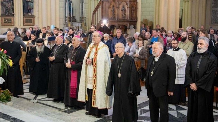 Preghiera ecumenica a Gerusalemme (foto d'archivio)