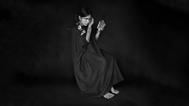 Giovane donna Ashaninka. Stato di Acre, Brasile, 2016