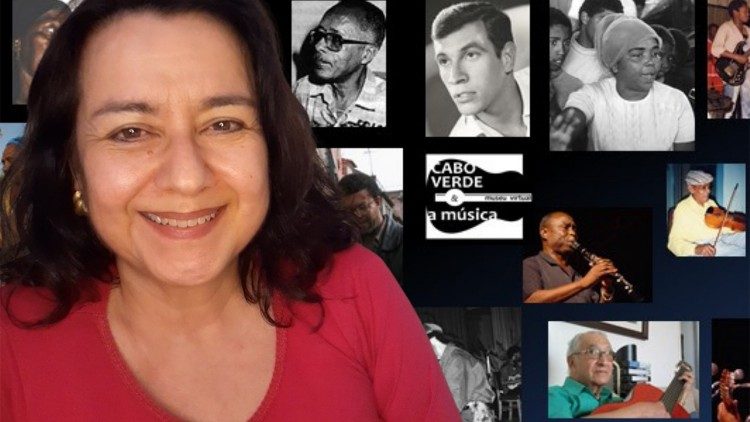 Gláucia Nogueira - ideadora do Museu virtual sobre a Música de Cabo Verde