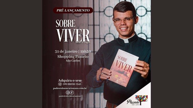 Padre Robson Caramano lança livro 