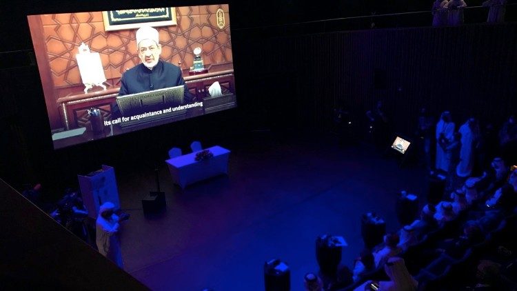 Il videomessaggio del Grande Imam diffuso all'Expo di Dubai