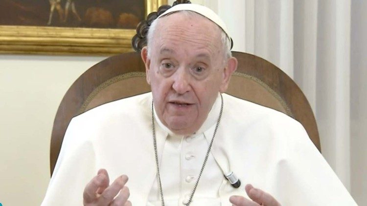 Un momento dell'intervista