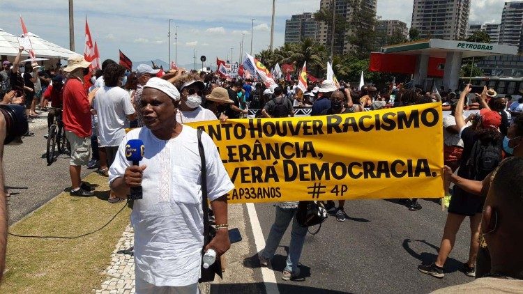 Manifestação emm defesa da tolerância