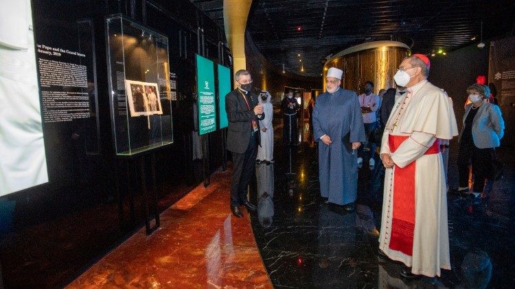 Un momento della visita