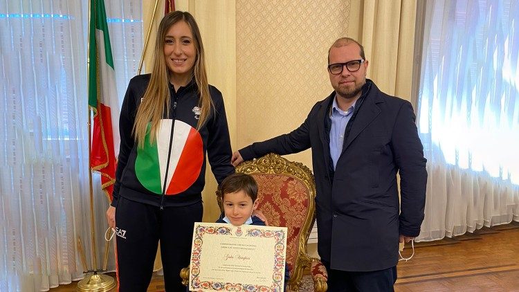 Giulia, Andrea, Marco