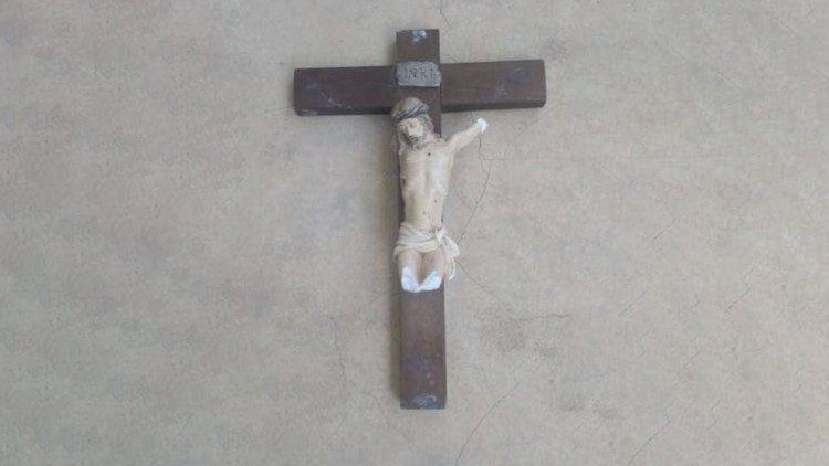 Il crocifisso del seminario di San Kisito