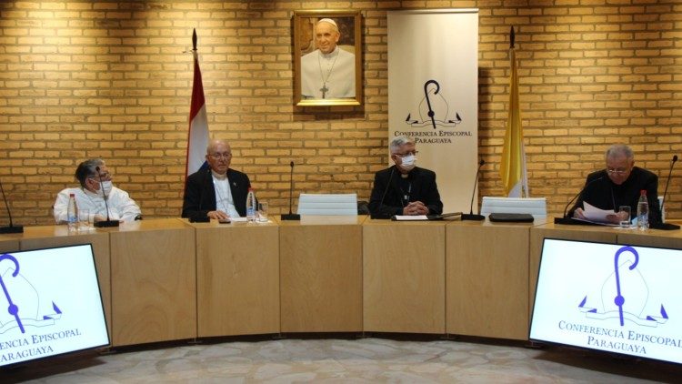 Rueda de Prensa- Nombramiento mons- Adalberto Martínez- Arzobispo de Asunción., Paraguay