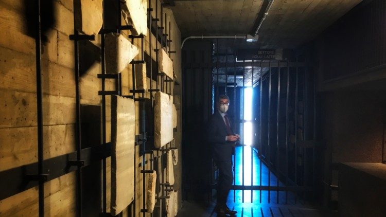 A Vatican Museum storeroom