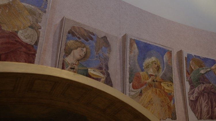 The works of Melozzo da Forlì in the Pinacoteca