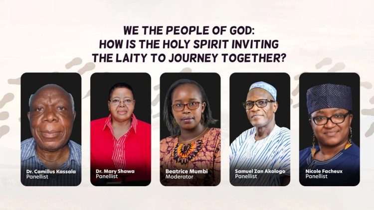 2022.01.24 panélistes du webinaire sur les laïcs et la synodalité