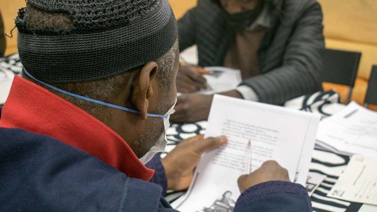 JRS provides educational services to migrants and refugees(Credit: Giulia Pasinato/JRS – Centro Astalli/JRS Italy)