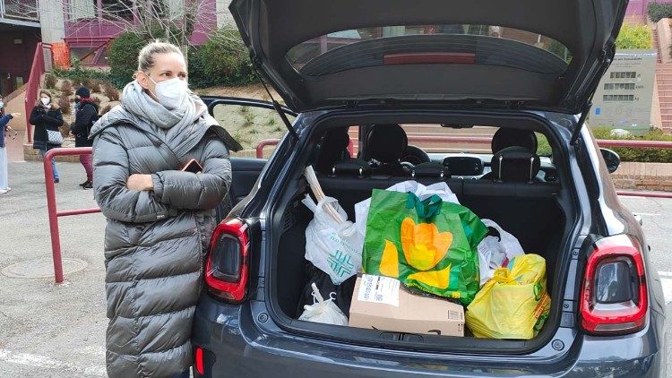 Spendensammlung an der Deutschen Schule Rom