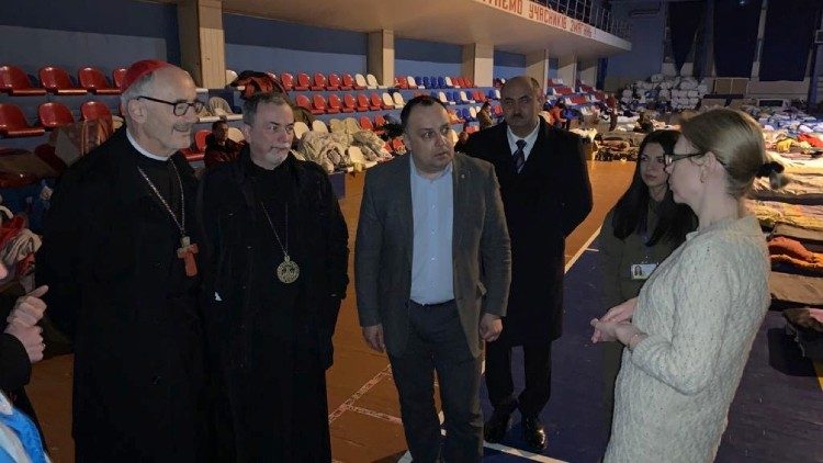 La visita al centro di prima accoglienza