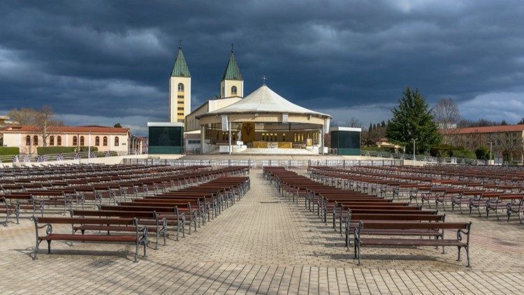 Der Wallfahrtsort Medjugorje in Bosnien-Herzegowina
