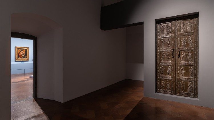 Donatello, Battenti della Porta dei Martiri, 1440-1442 circa; Firenze, Basilica di San Lorenzo, Sagrestia Vecchia. Opera Medicea Laurenziana. 