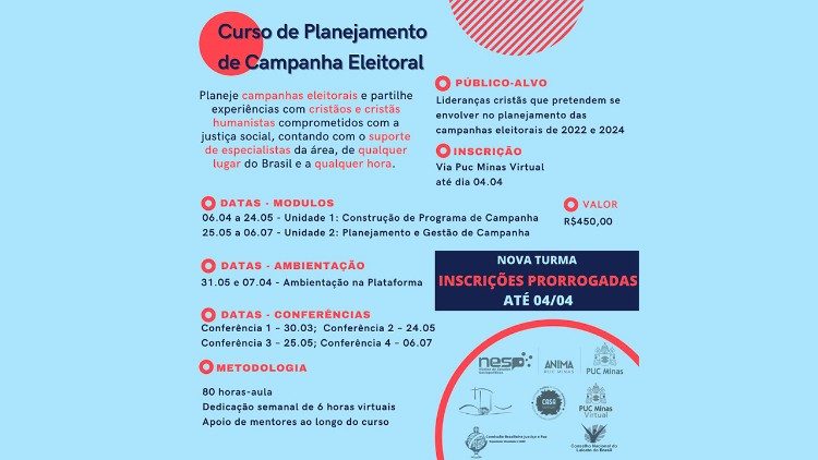 Curso de Planejamento de Campanha Eleitoral para Cristãos