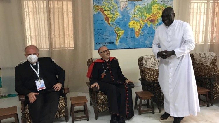 Cardinal Czerny with Seminary formators