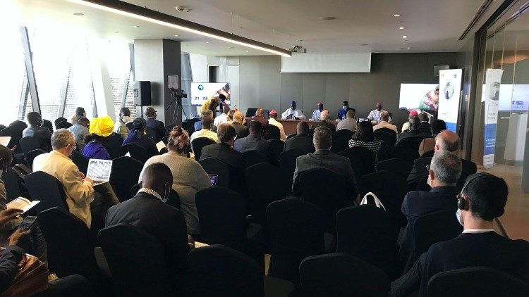 Participants in the special session on religion and water