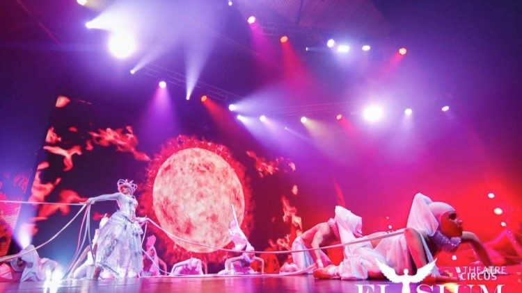 Un'immagine dello spettacolo