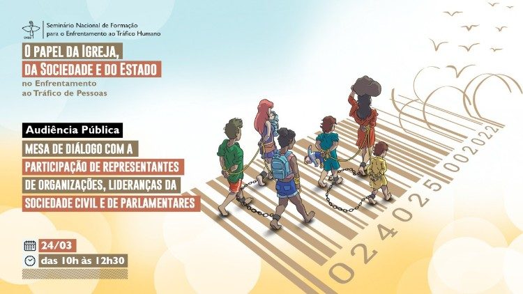 Encontro sobre o tráfico humano