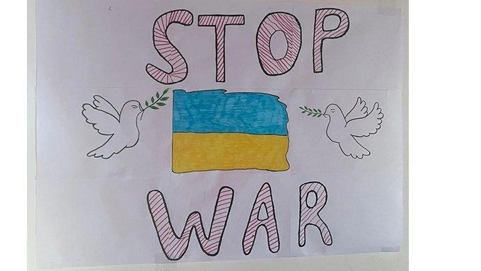 Il disegno di un bimbo profugo