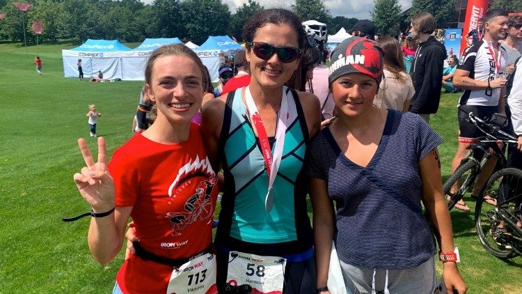 In un evento per "ironman" a Tallin, in Estonia