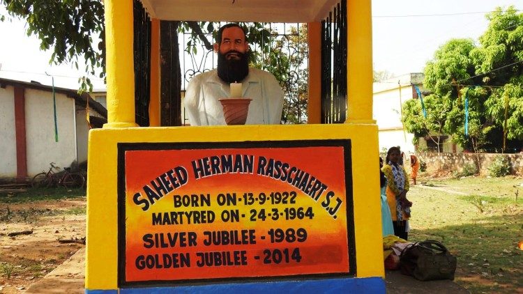 शहीद फादर हेरमन रास्कर्ट येसु समाजी की पुण्य तिथि