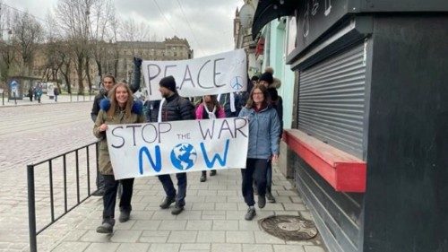 La Caravana de la Paz de nuevo en marcha hacia Odessa