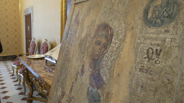  Icona della Madonna Odigitria 