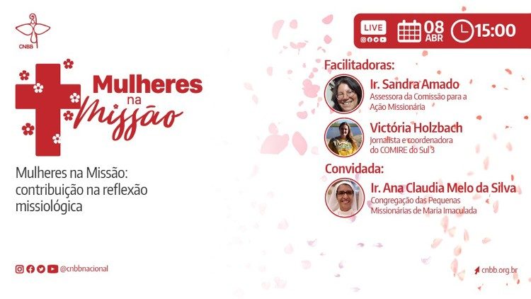 Lives “Mulheres na Missão”,