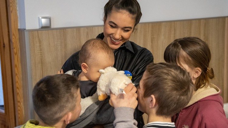 Caritas Polska pomaga dzieciom z Ukrainy