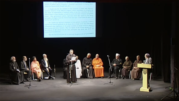 Czytanie papieskiego przesłania w Czerniowcach