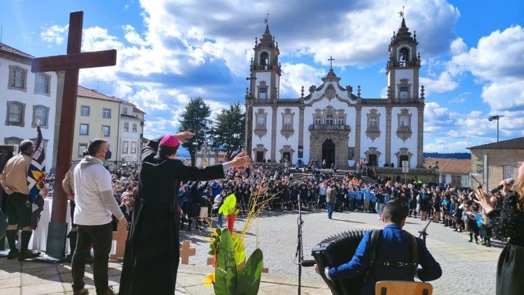 Dom Américo Aguiar na diocese de Viseu
