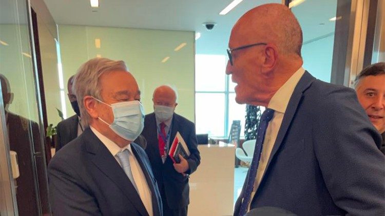 Antonio Guteress e Franco Vaccari