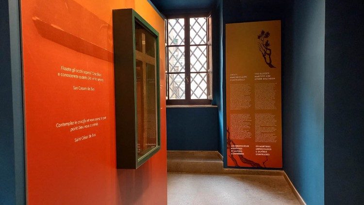 La mostra allestita nei locali della casa generalizia dei Padre Dottrinari, a Roma