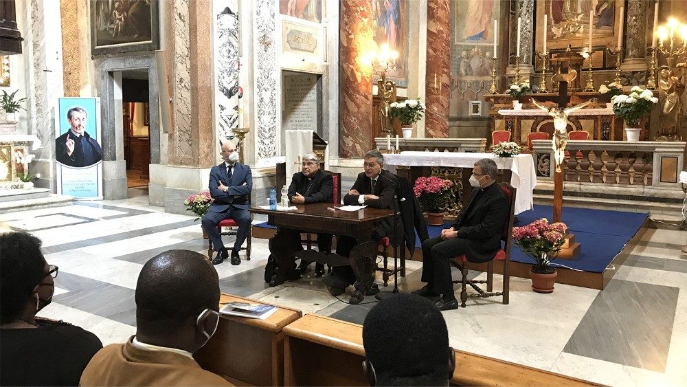 La presentazione della mostra "Hereditas de Bus" nella chiesa di Santa Maria in Monticelli