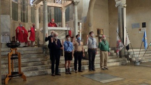 San Giorgio, gli scout rinnovano la promessa col cardinal Ravasi