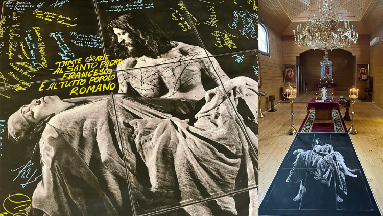 El fotógrafo Danilo Mauro Malatesta lleva su obra "De secunda pietate" a las calles de Odesa, en Ucrania