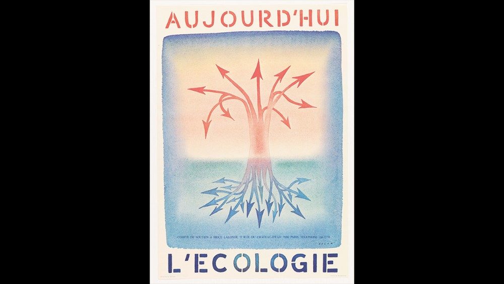  Jean-Michel Folon Manifesto per l'Ecologia, 1981 © Fondation Folon, ADAGP, Paris, 2022