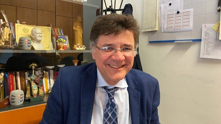 Nelson Giovanelli visitou a Rádio Vaticano - Vatican News