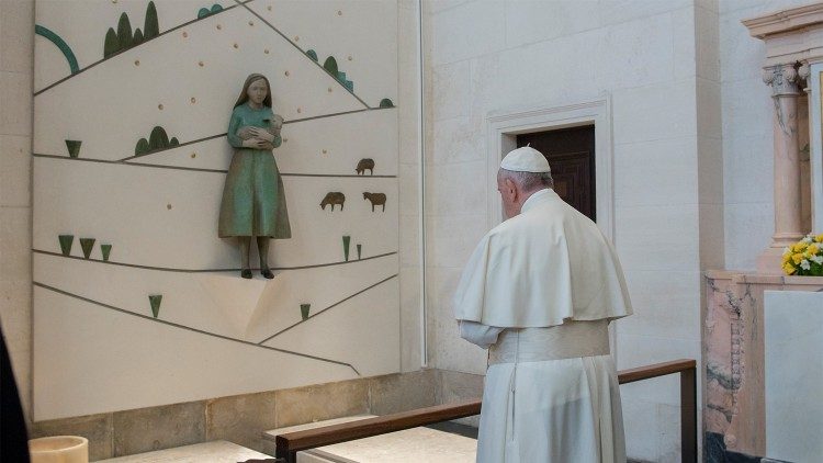 Pellegrinaggio di Francesco a Fatima (maggio 2017)