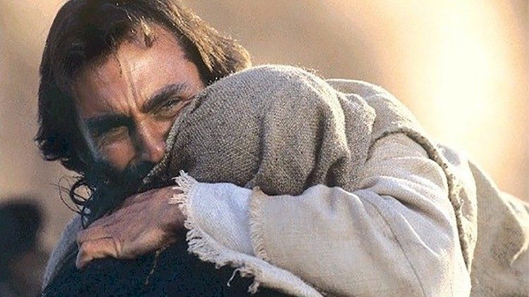 Jesus abraça a todos