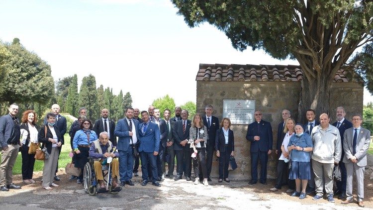  Ceremonia Pontificia Accademia Cultorum Martyrum