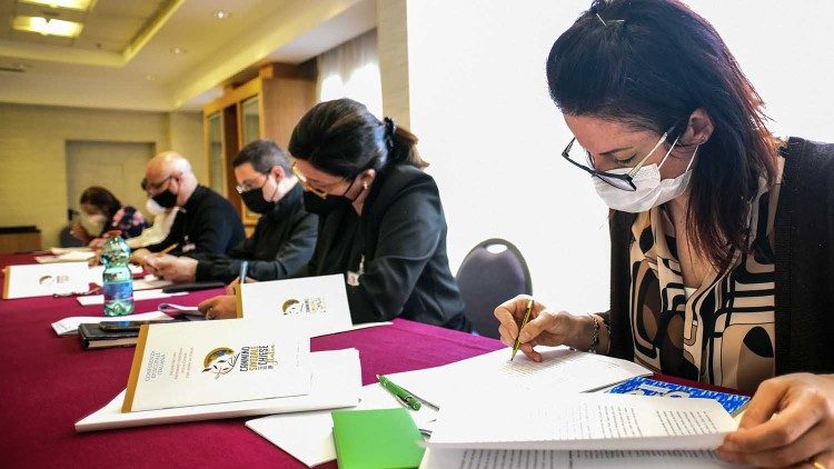 Referenti diocesani per il Cammino sinodale della Chiesa italiana in un incontro a Roma nel maggio scorso