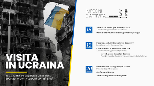 Vatikan: Das Programm von Gallagher in der Ukraine